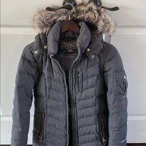 EUC Eddie Bauer Sun Valley Down Parka - XS -Carbon